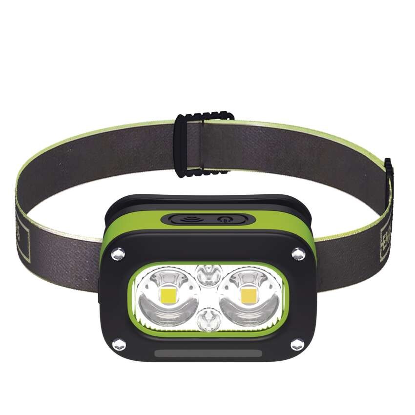 LED įkraunamas galvos žibintas P3545, 175 lm, 50 m, Li-pol 800 mAh