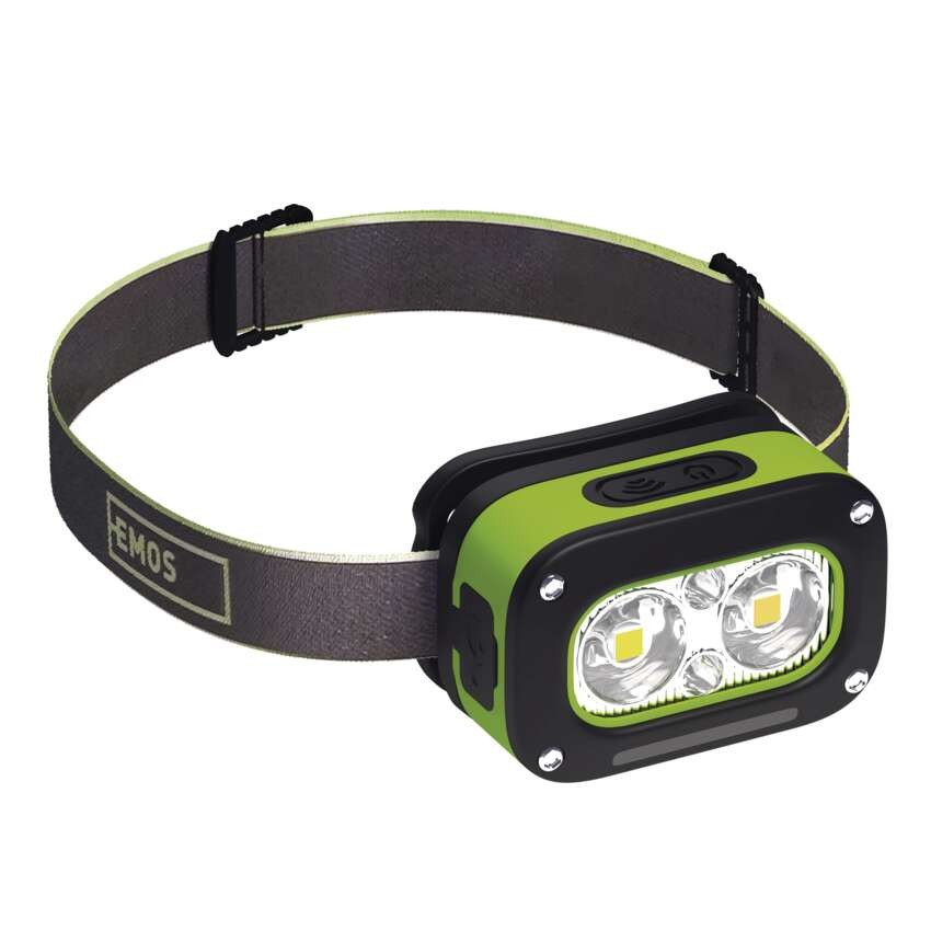 LED įkraunamas galvos žibintas P3545, 175 lm, 50 m, Li-pol 800 mAh