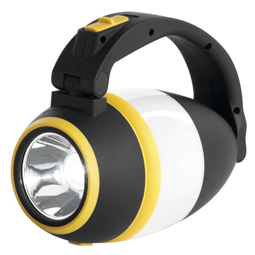 LED večnamenska svetilka za kampiranje P4008, 215 lm, 3× AA