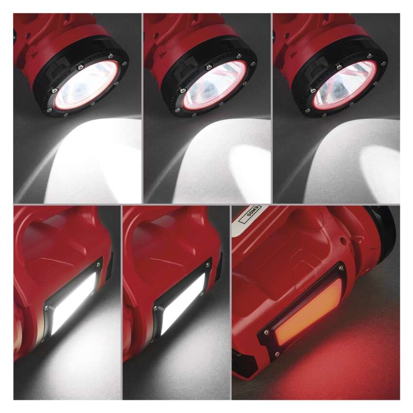 LED įkraunamas žibintuvėlis P2317, 1000 lm, 15000 mAh
