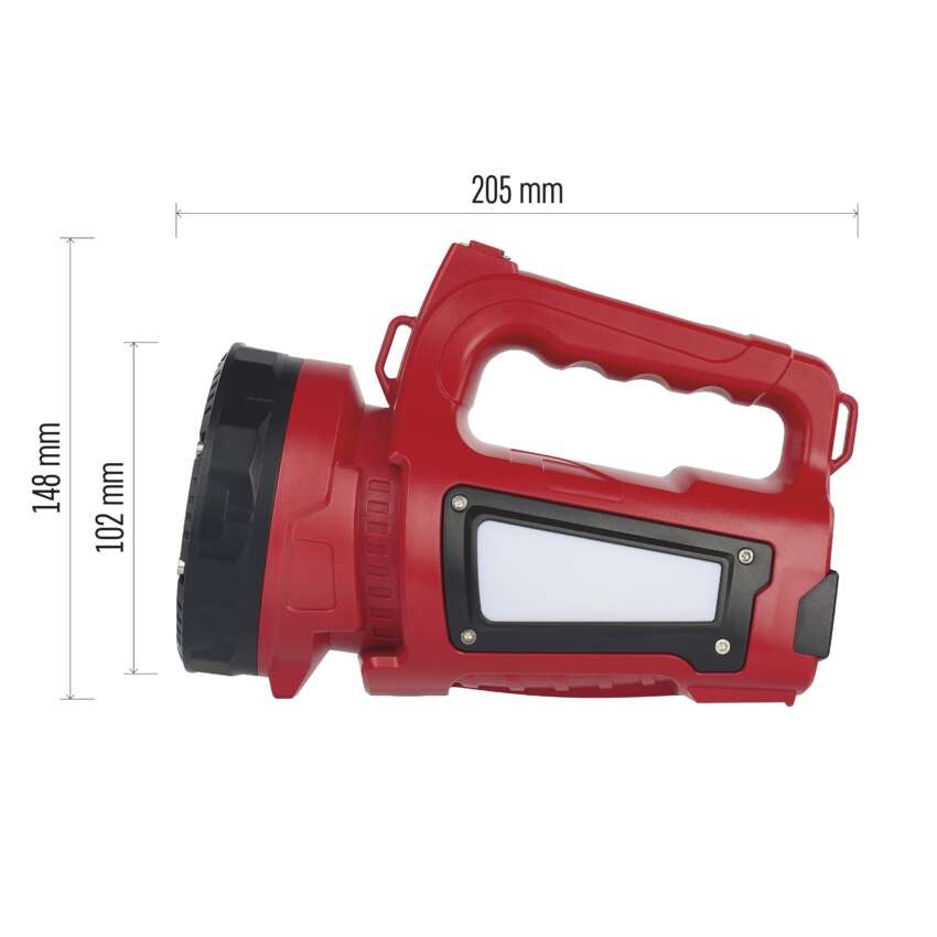 LED įkraunamas žibintuvėlis P2317, 1000 lm, 15000 mAh