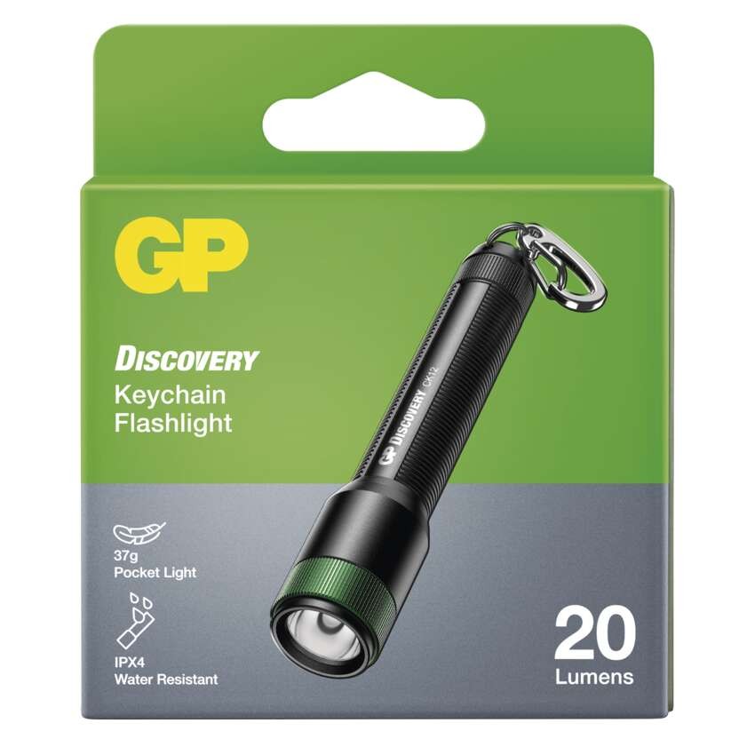 LED ručné svietidlo GP CK12, 20 lm, 1× AAA