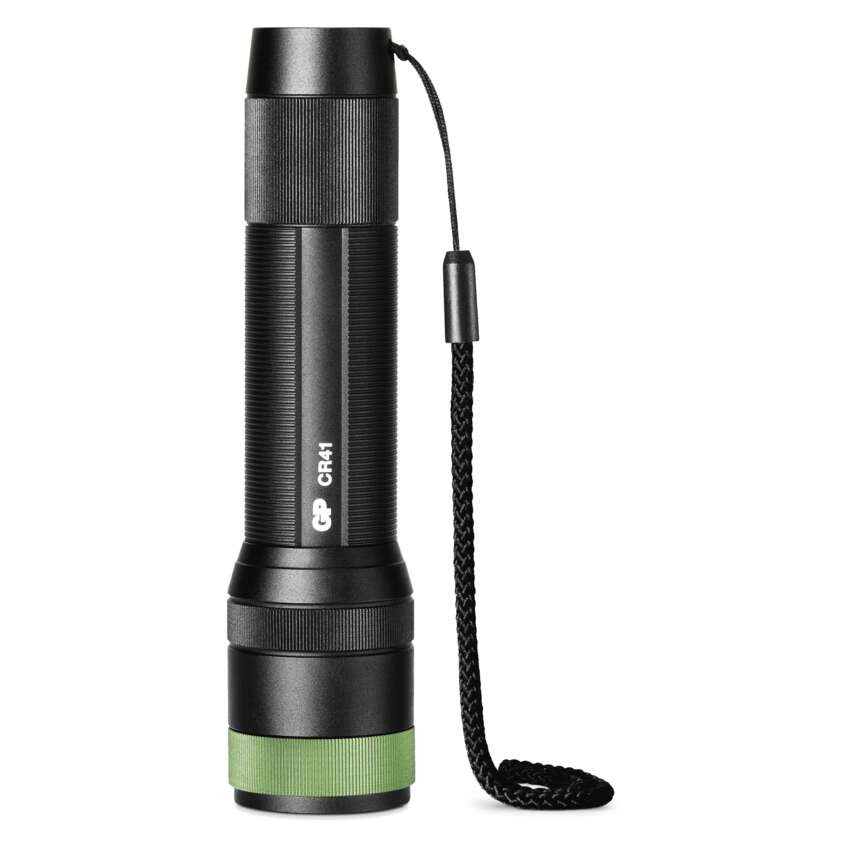 GP ročna polnilna LED svetilka CR41, 650lm, 2600mAh, fokus