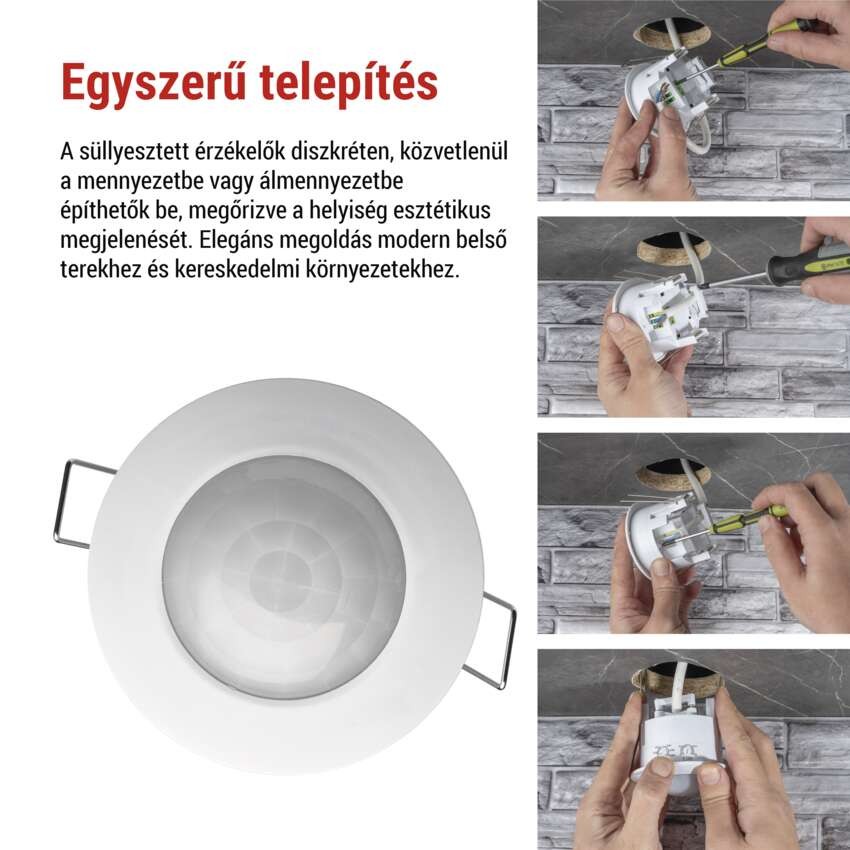EMOS Mozgásérzékelő (PIR) IP20 1200W
