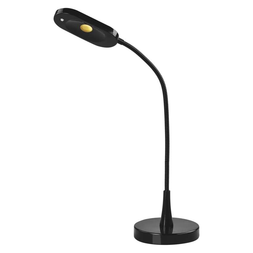 EMOS LED asztali lámpa black & home, fekete