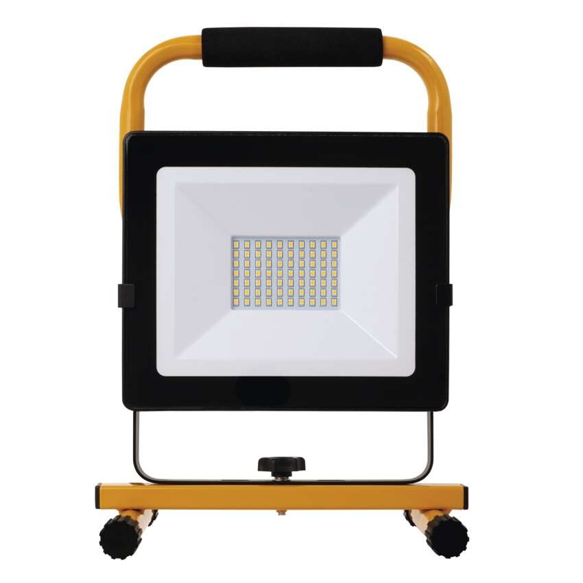LED reflektor přenosný, 50W neutrální bílá