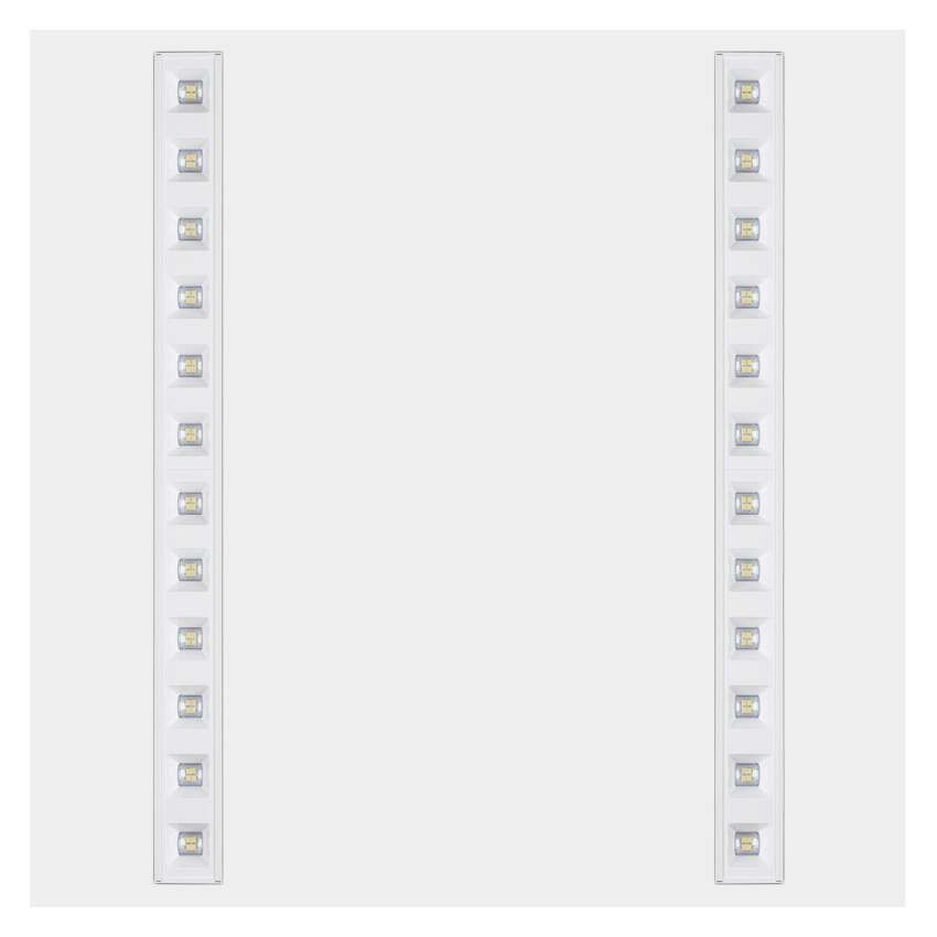 Panel LED TROXO 60×60, 27W, neutralna biel, UGR<16