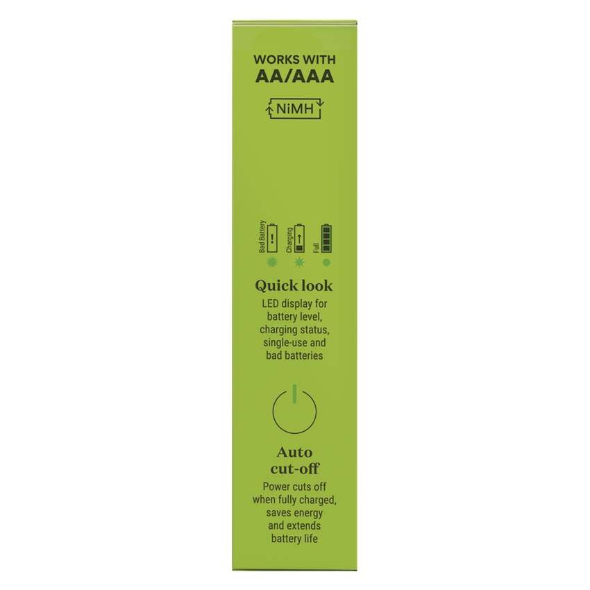Nabíječka baterií GP Recharge B441 + 2× AA Recharge 2100 mAh + 2× AAA Recharge 800 mAh