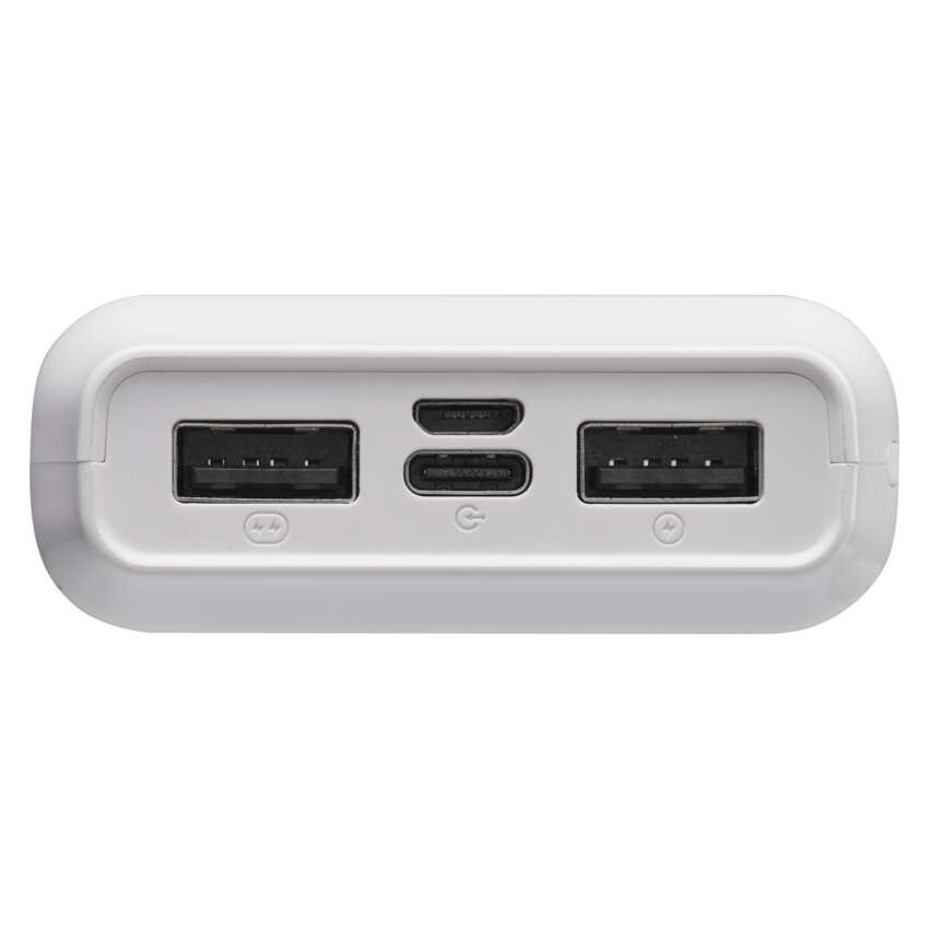 Powerbanka EMOS Alpha 20, 20000 mAh, bílá + kabel USB-C