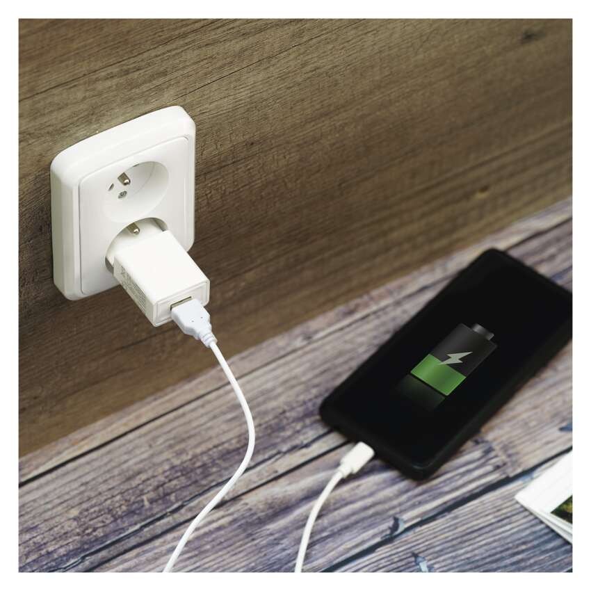 USB Netzadapter BASIC  1A (5W)