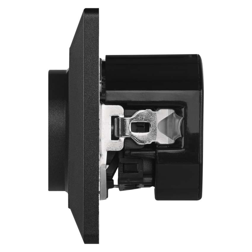 Lizdas su USB 2,1 A maks., antracito spalvos 