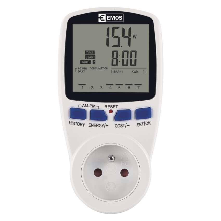 Wattmetr (měřič spotřeby energie) P5801