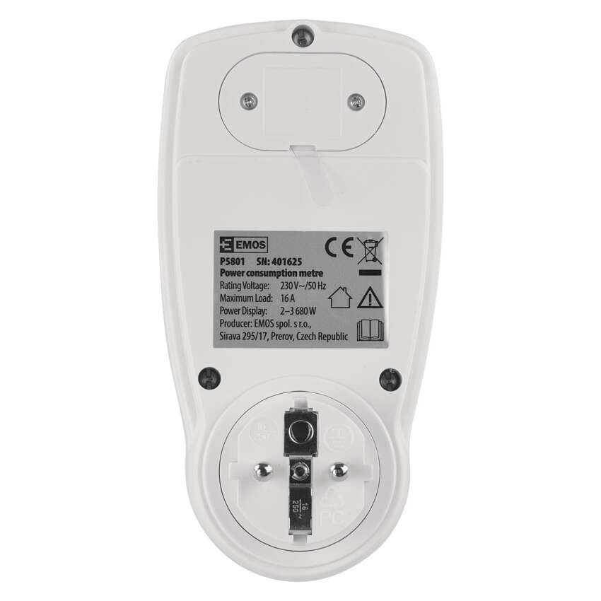 Wattmetr (měřič spotřeby energie) P5801