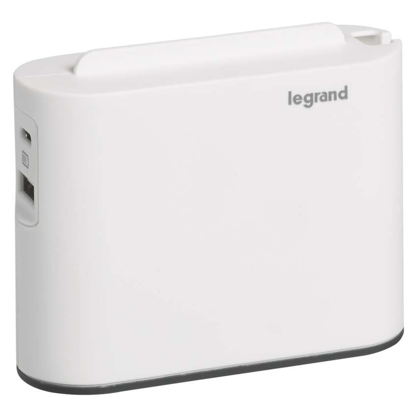 Legrand rozbočovací zásuvka 2× , bílá