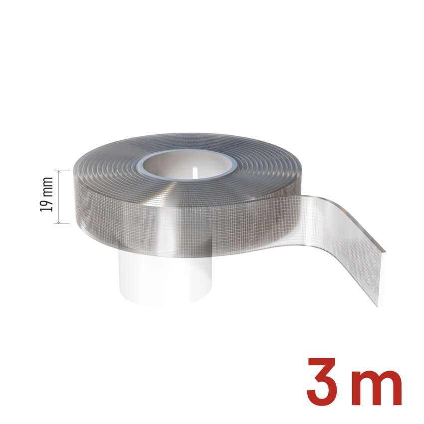  Doppelseitiges NANOGRID Klebeband 19 mm / 3 m, transparent