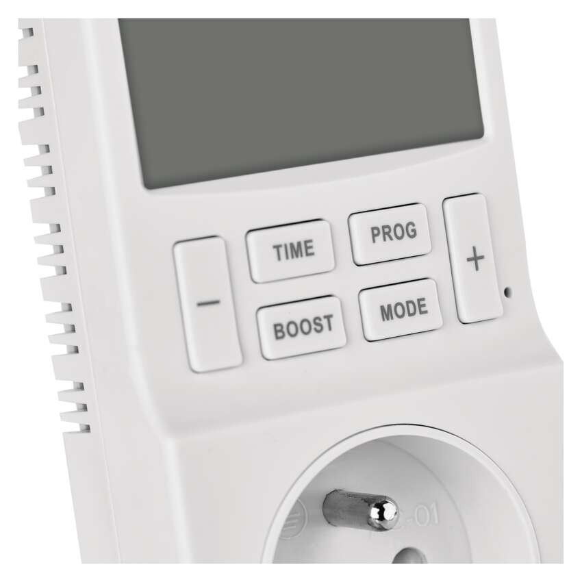 GoSmart Termostat gniazdkowy z funkcją timera cyfrowego 2w1 z WiFi