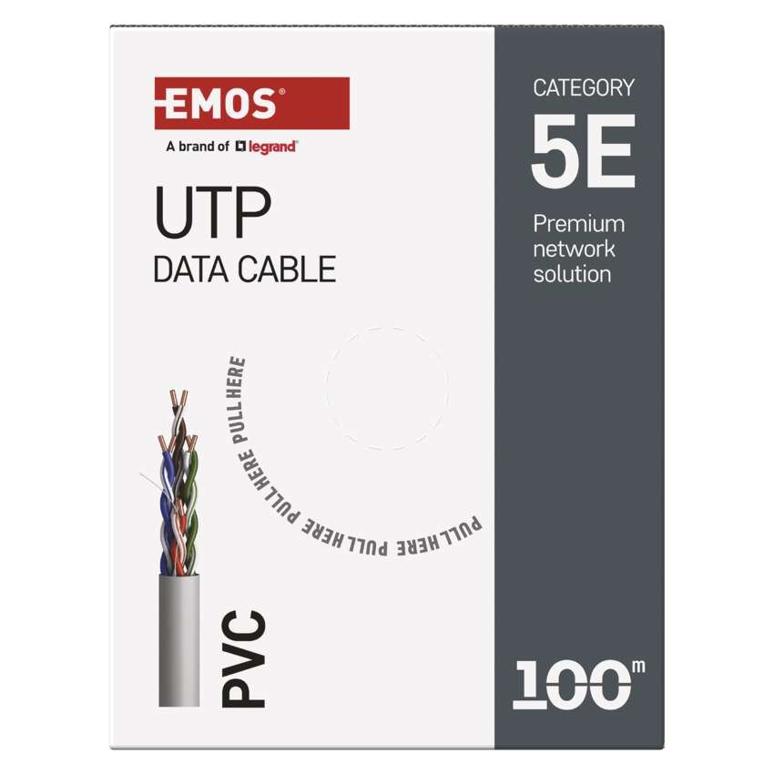Datový kábel UTP 5E, 100m