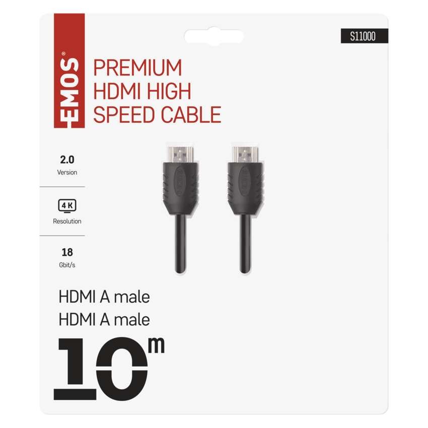 High Speed HDMI Kabel 2.0 A Stecker – A Stecker 10m