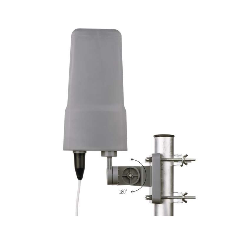 Kültéri antenna EM-VO6, 0–80 km, DVB-T2, DAB, LTE/4G szűrő