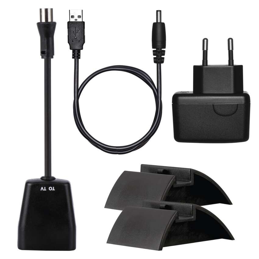 Anténa pokojová EM-300, 0–25 km, DVB-T2, DAB, filtr LTE/4G