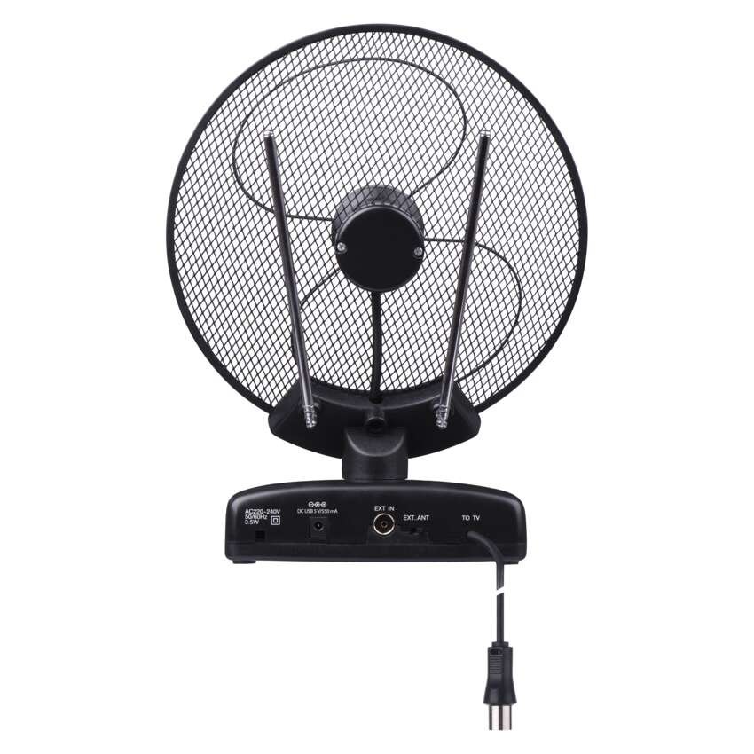 Szobaantenna EM-022, 0–25 km, DVB-T2, DAB, FM, LTE/4G szűrő