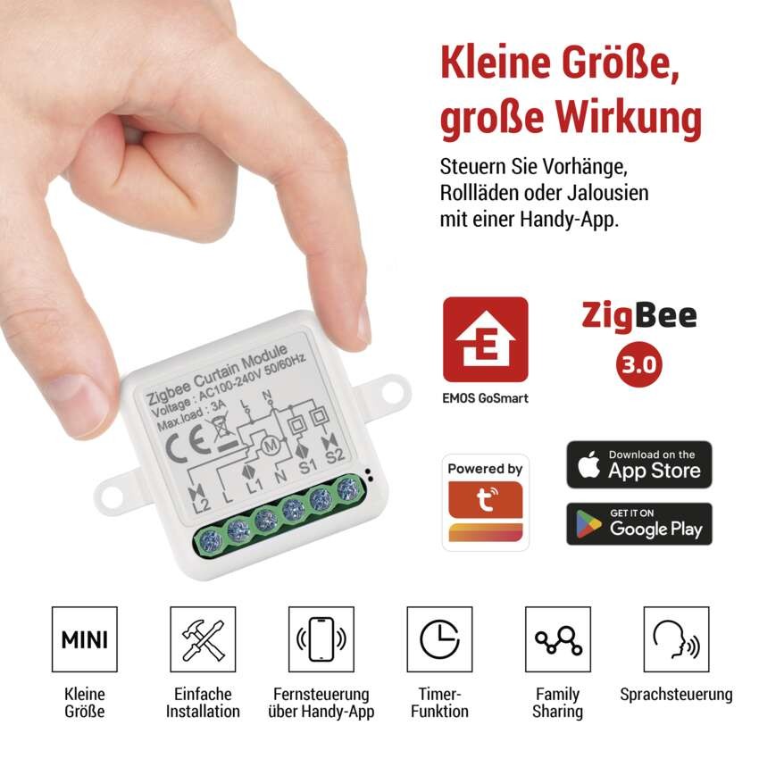 GoSmart Motormodul IP-2121CZ, ZigBee, 1-Kanal
