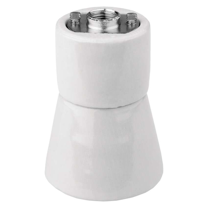 Lampenfassung E27 Keramik 1332-837, 10 Stk.
