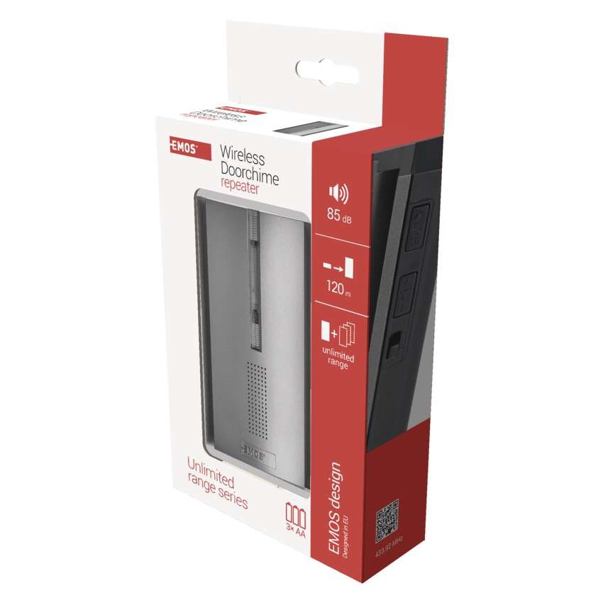 Domovní bezdrátový prodlužovač signálu pro P5760 a P5763 na 3x AA