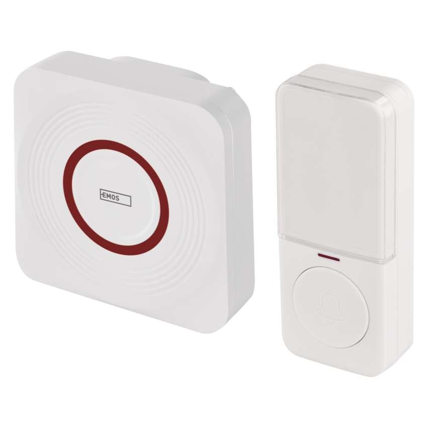 GoSmart Dzwonek bezprzewodowy z WiFi, biały