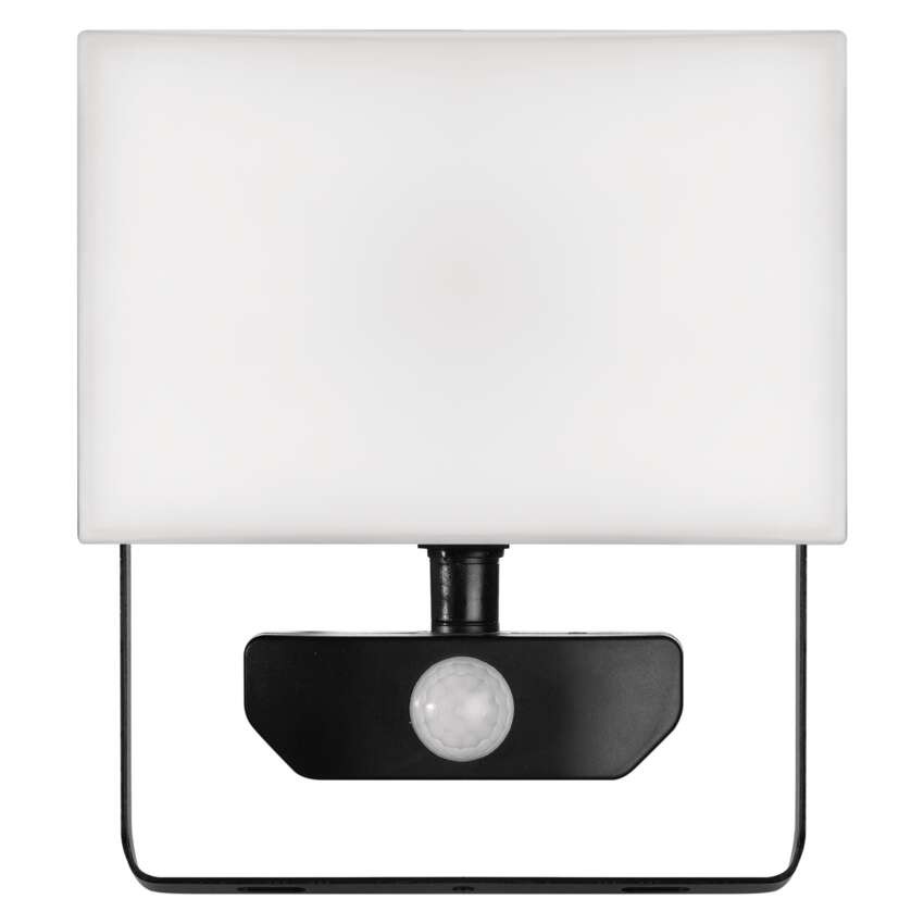 LED reflektor TAMBO s senzorjem gibanja, 30 W, 3000 lm, črn
