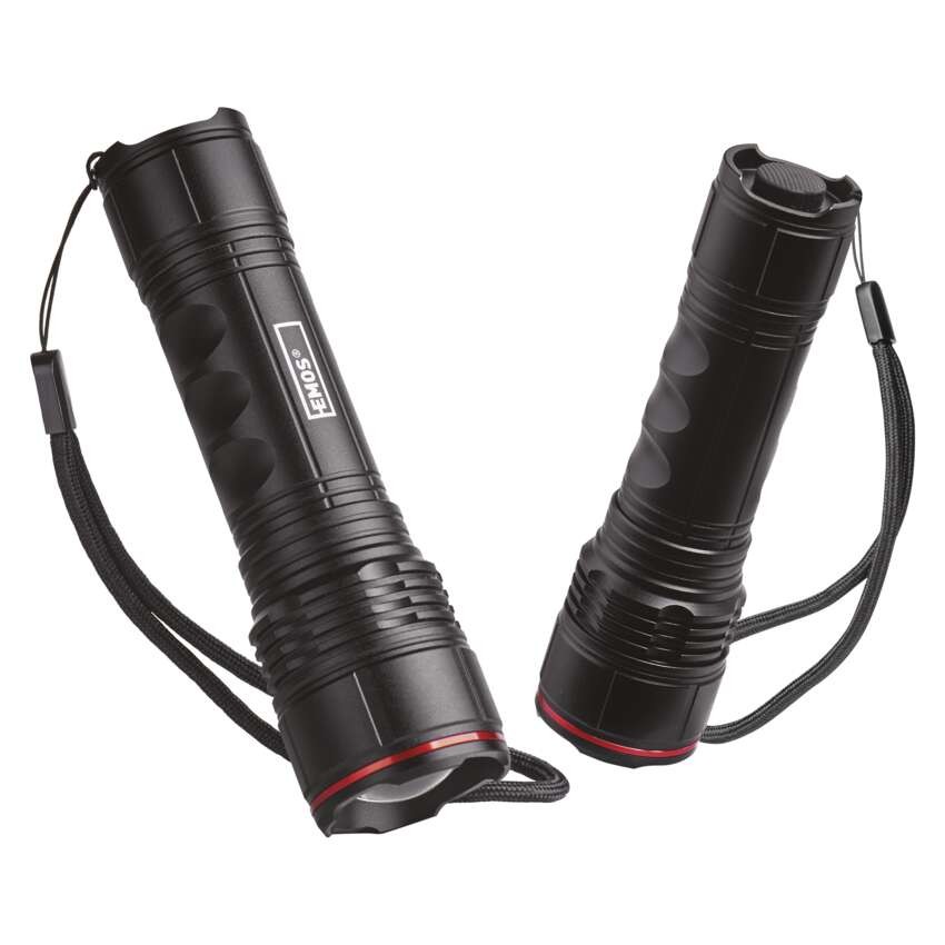 Metalinis LED žibintuvėlis P3114, 330 lm, 3× AAA, FOCUS