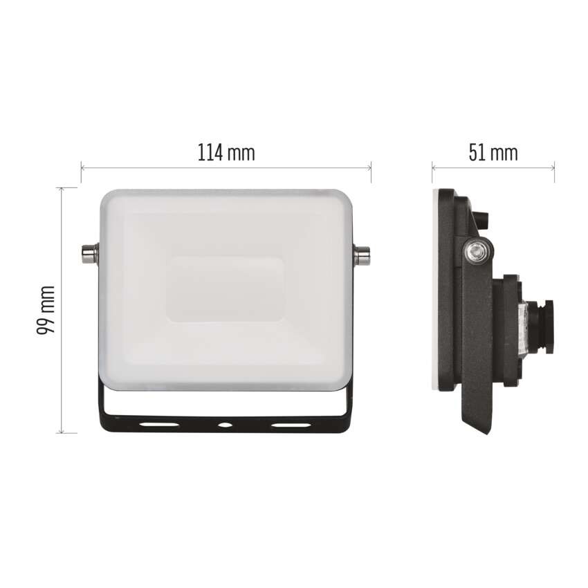 EMOS Ilio LED reflektor 10.5W 950lm IP65 természetes fehér