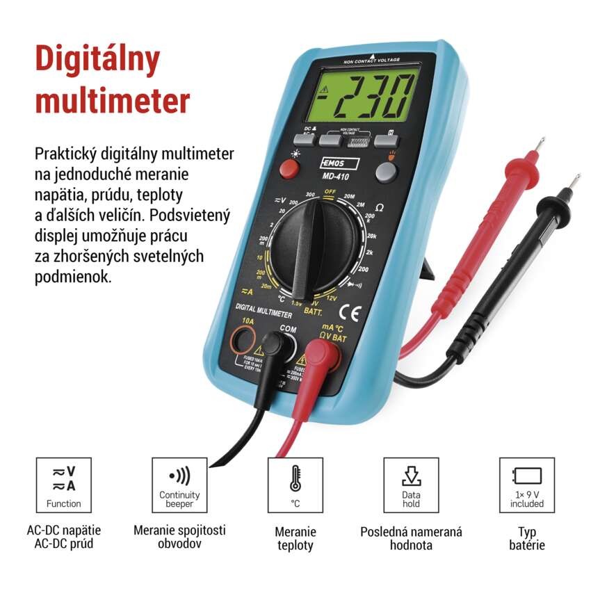 Multimeter MD-410