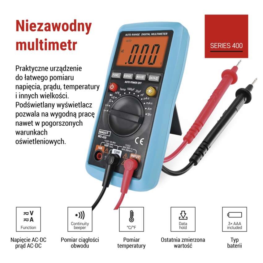 Multimetr MD-420