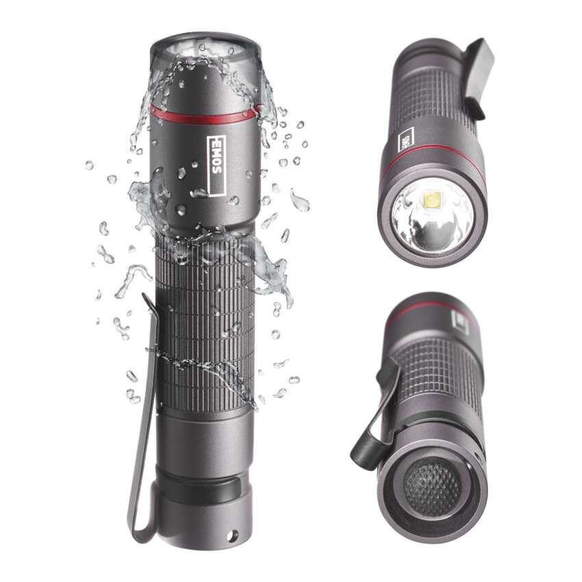 CREE LED kovové svietidlo Ultibright 60, 170lm, 1xAA