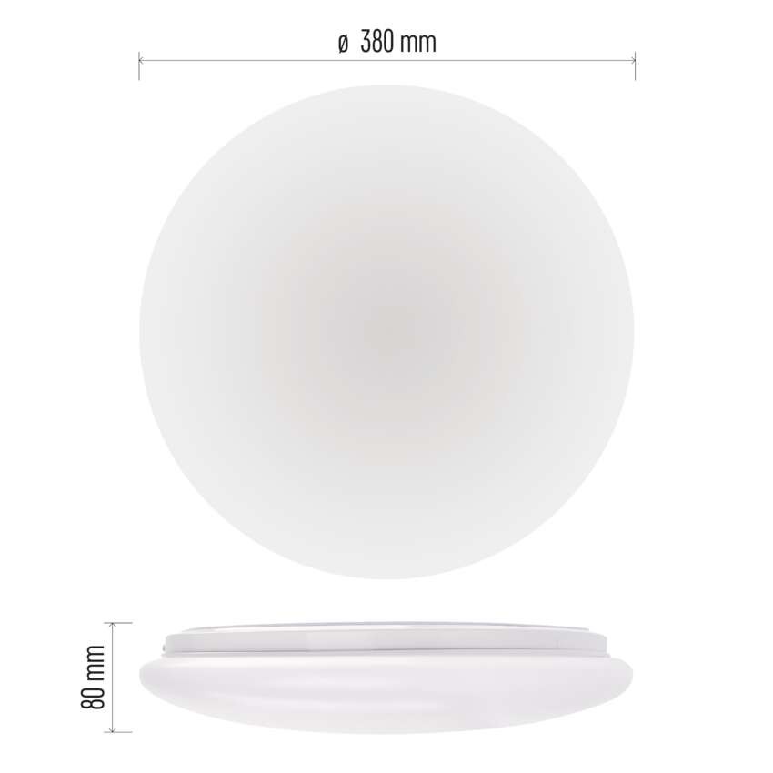 LED Deckenleuchte FIONI, rund, weiss 24W neutralweiss, IP44