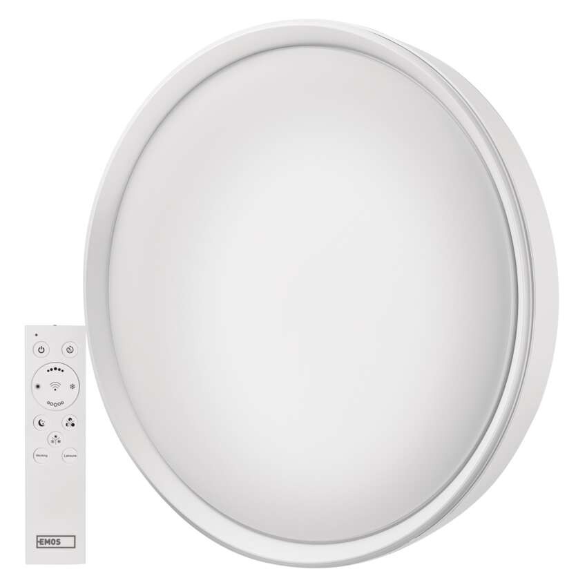 Išmanusis LED šviestuvas GoSmart, įleidžiamas, apvalus, 45W, CCT, reguliuojamas, WiFi