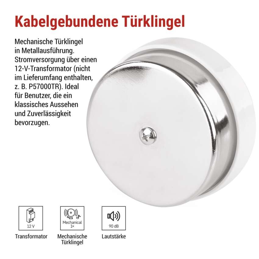 Draht-Türklingel P57104