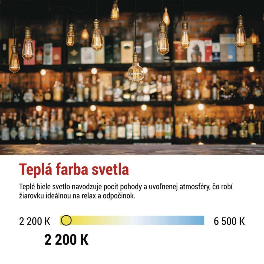 LED žiarovka Vintage A60 / E27 / 4,5 W (40 W) / 420 lm / Teplá biela