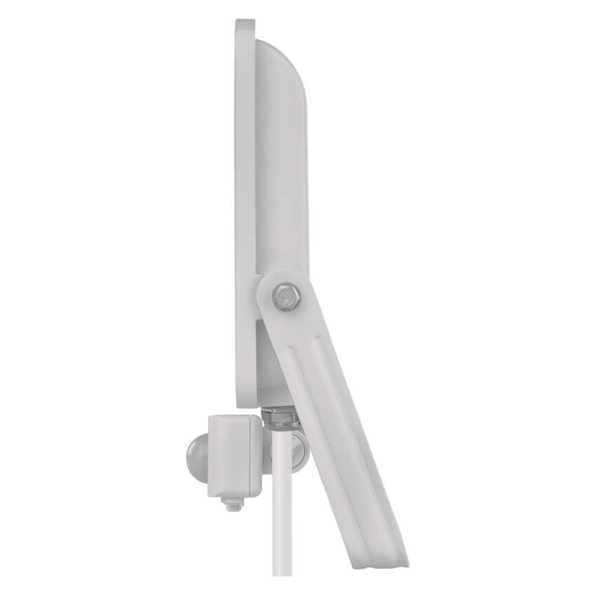 LED reflektor GLARO s pohybovým čidlom, 50 W, biely, IP54, 5000 lm, neutrálna biela