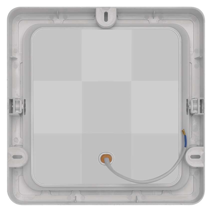 LED-Anbauleuchte RUBIC, quadratisch, weiß, 24W, neutralweiß