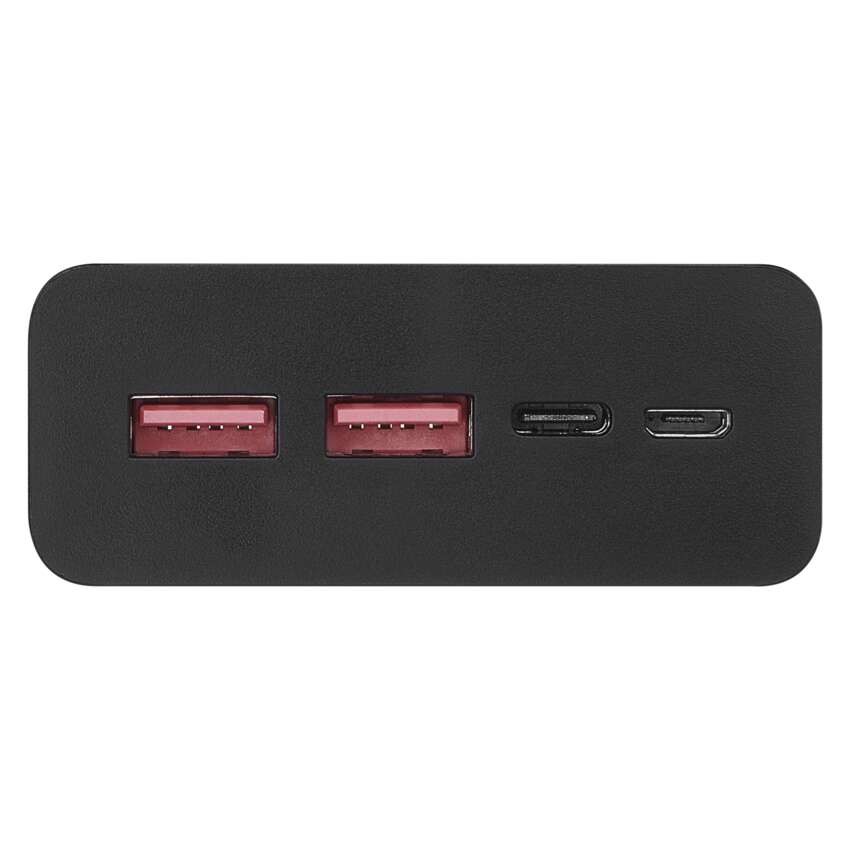 Ārējais akumulators BetaQ 20, 20 000 mAh, 22,5 W, melns