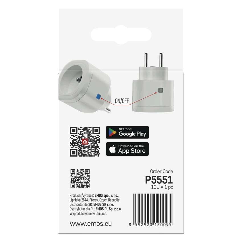 Zásuvka GoSmart WiFi IP-3001F