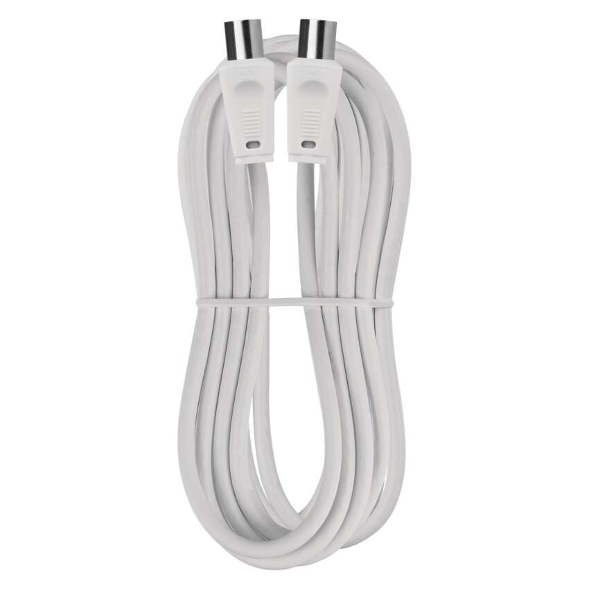 Antennen-Koaxialkabel, geschirmt 3,5m – gerader Stecker