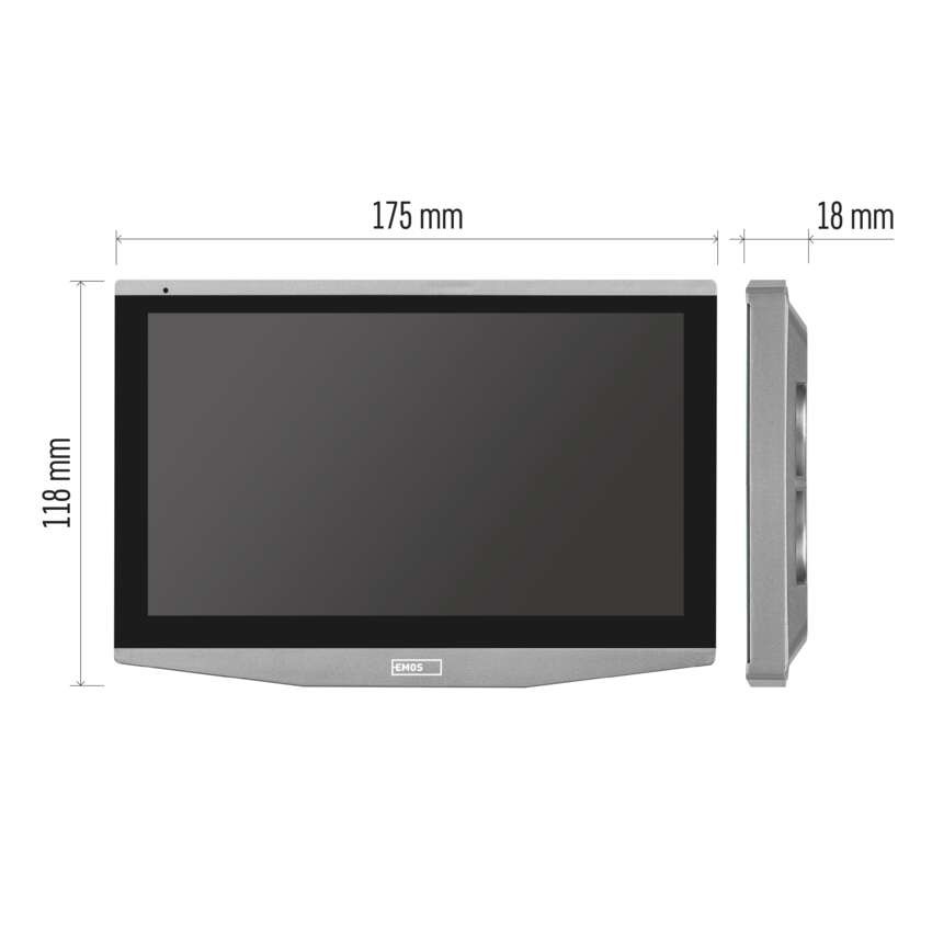 GOSMART 7-TOLLINE LCD-LISAMONITOR SLAVE IP-700B