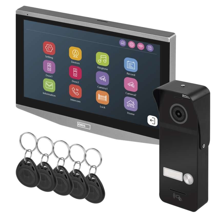 GOSMART VIDEOTELEFON 7" IP-750A SADA