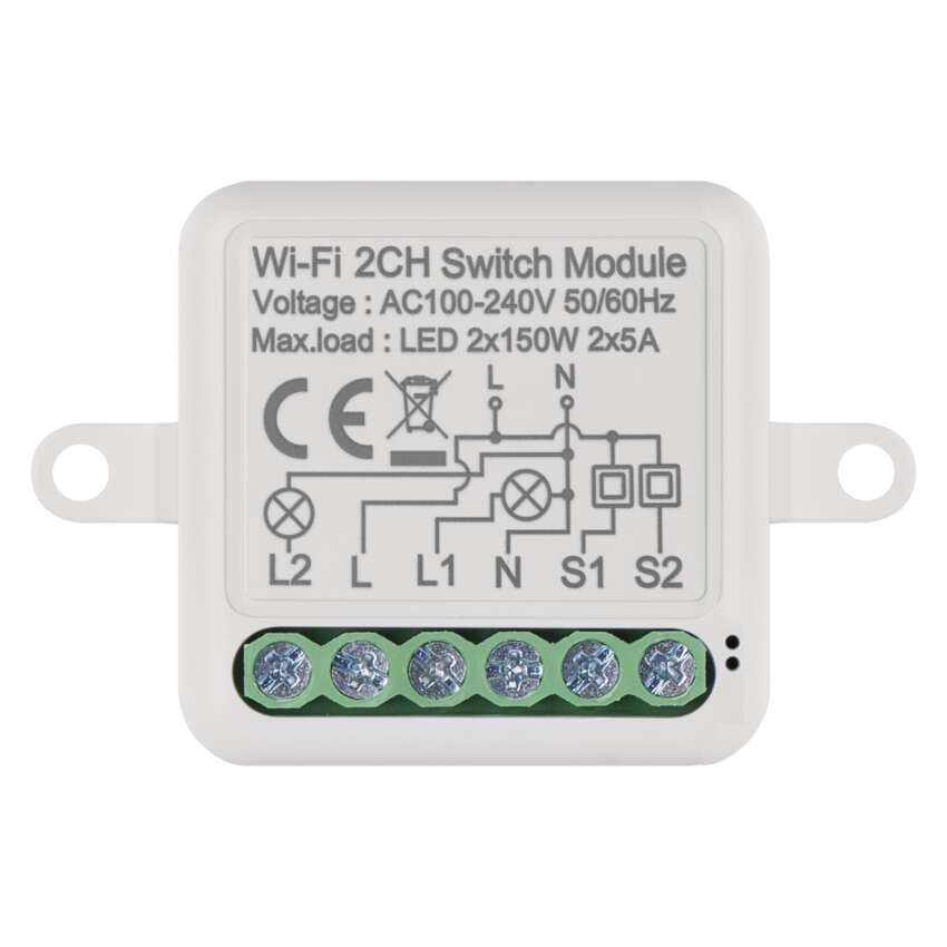 GoSmart Schaltermodul IP-2102SW, WiFi, 2-Kanal