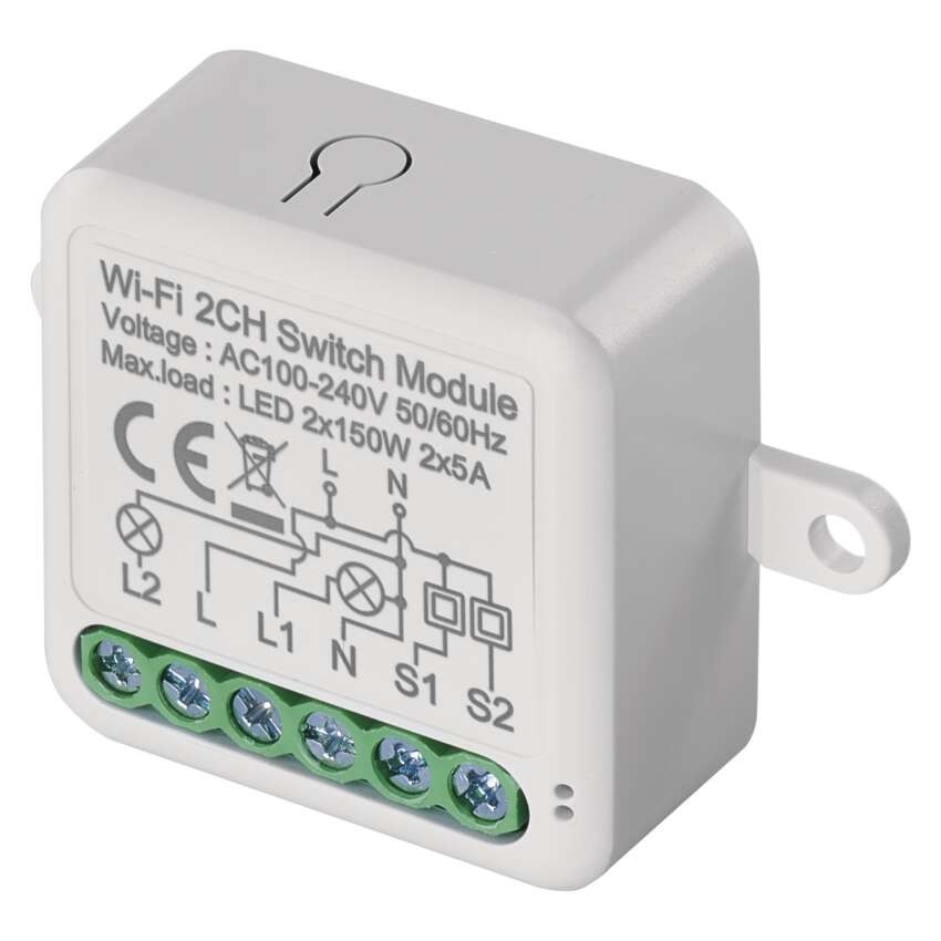 GoSmart Schaltermodul IP-2102SW, WiFi, 2-Kanal