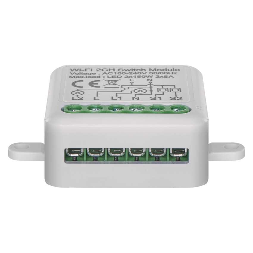 GoSmart Schaltermodul IP-2102SW, WiFi, 2-Kanal