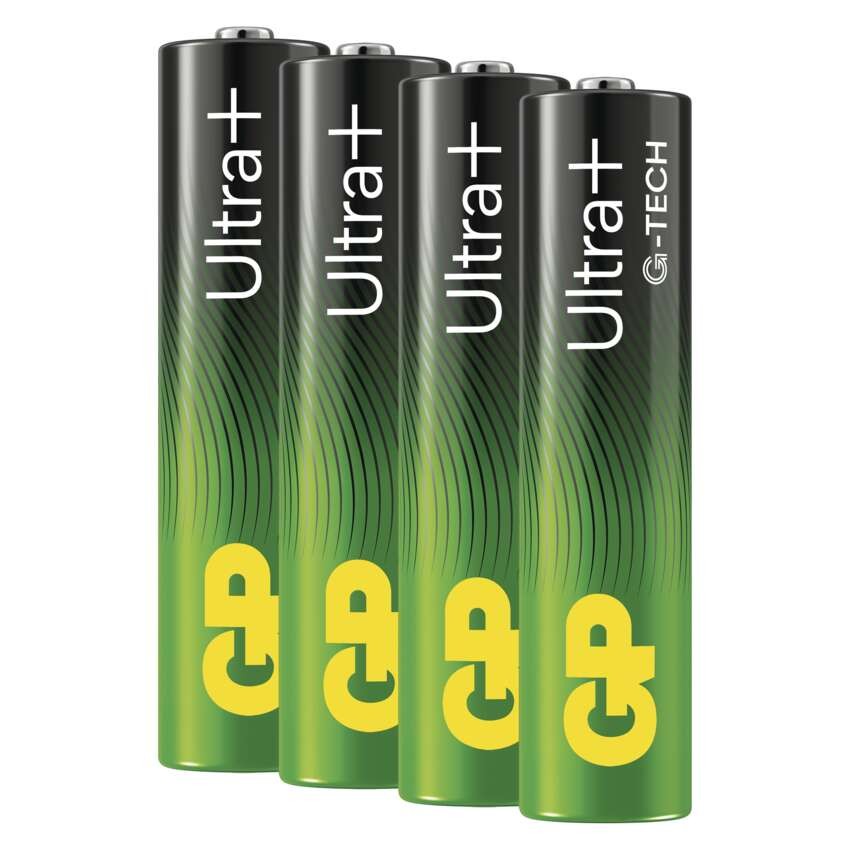 Baterija GP ULTRA PLUS alkalna LR03 AAA 4 kos